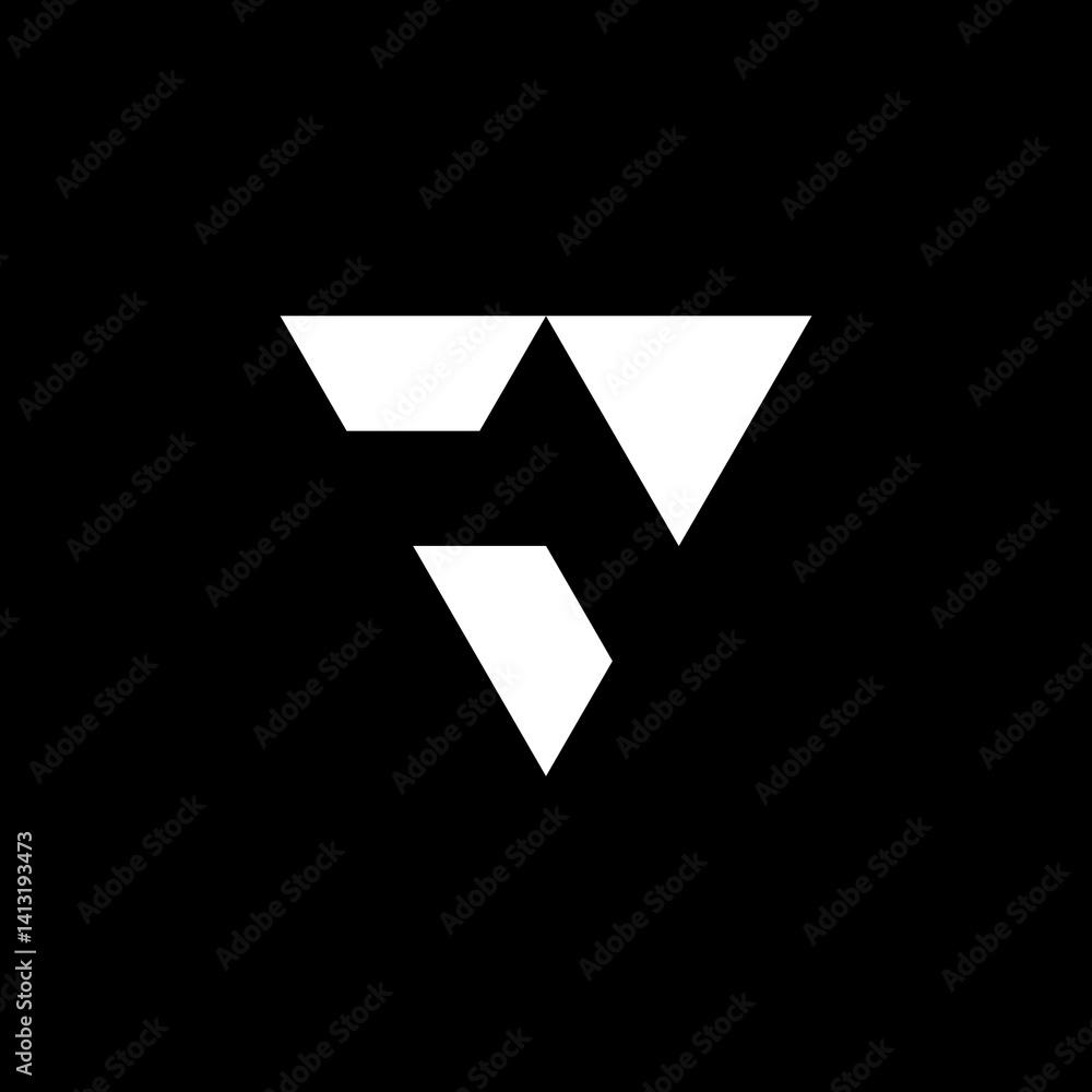 letter V logo letter V logo