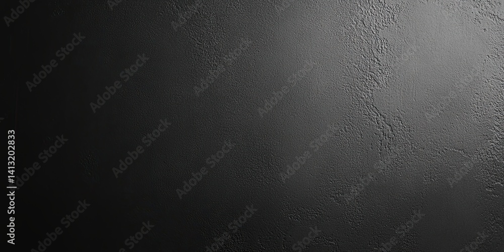 Fototapeta premium Dark Gray Textured Background with Subtle Light Gradient