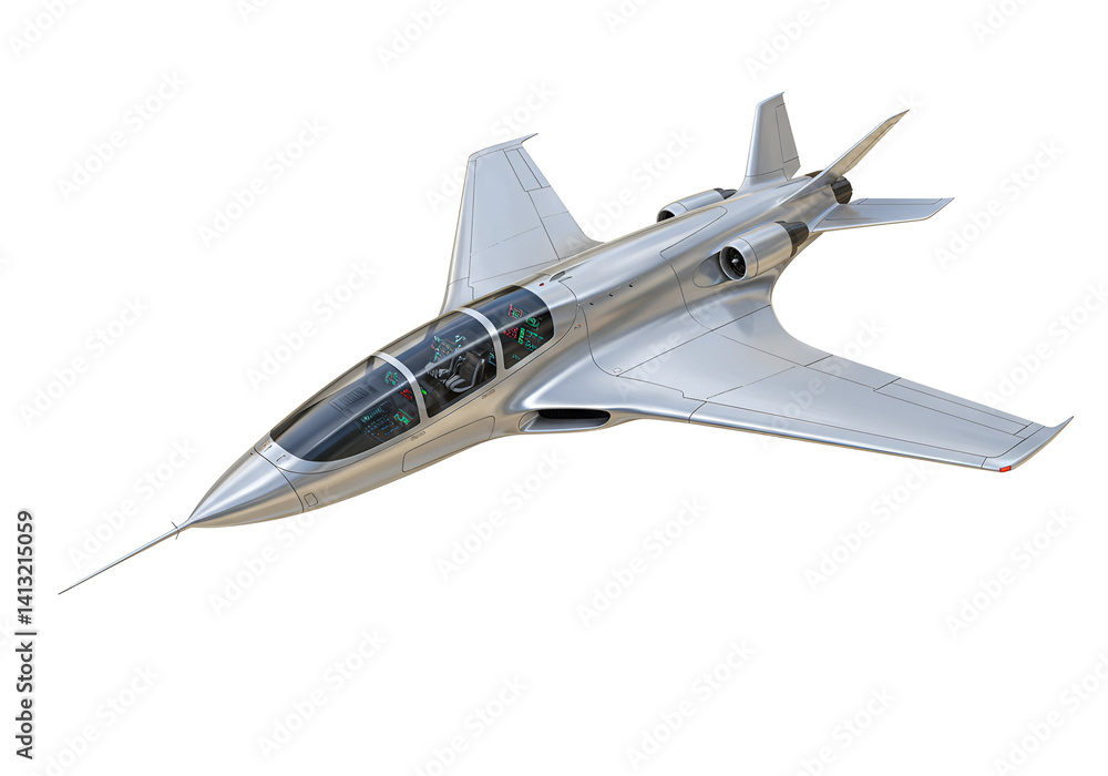 High-Tech Fighter Jet: Next Generation Military Aircraft High-Tech Fighter Jet: Next Generation Military Aircraft
