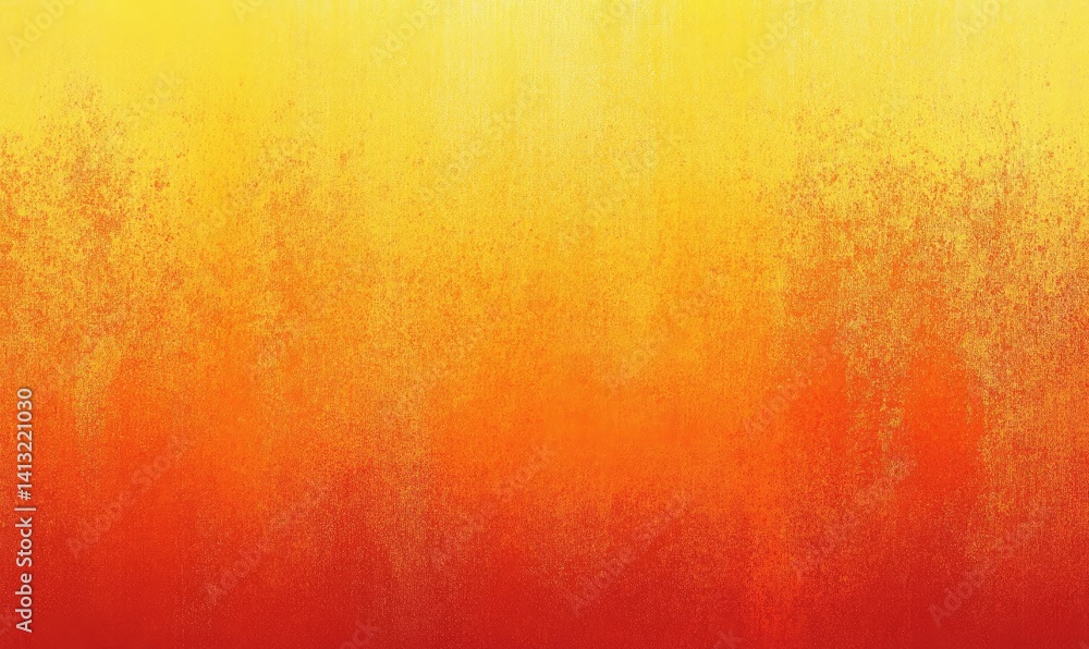 Ombre Background Texture with Yellow, Orange, and Red Color Gradient Design
