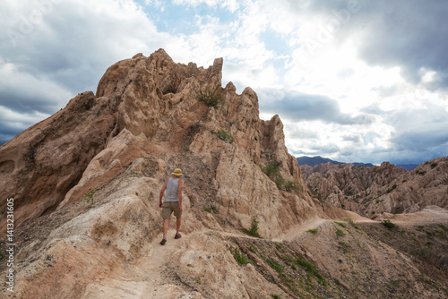 Obraz na płótnie Hike near Cafayate w salonie