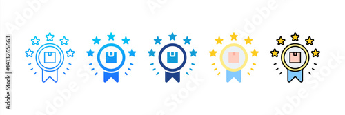 Branding icon sheet multiple style collection