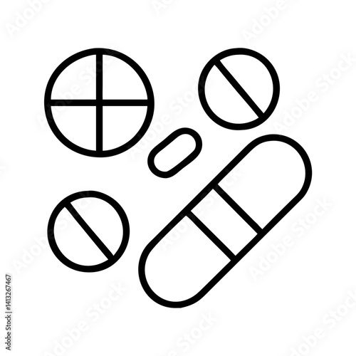 Pills medicine medication drugs pharmacy healthcare medical treatment prescription capsules tablets remedy