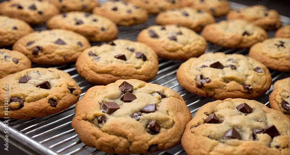 chocolate chip cookies on a plate chocolate chip cookies on a plate