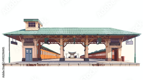 Hokkaido, Hagino: Pedestrian Crossing Serenity, Japanese Urban Landscape, Tranquil City Scene,      