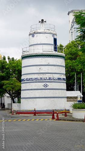 Houses in male city, capitol of the maldives