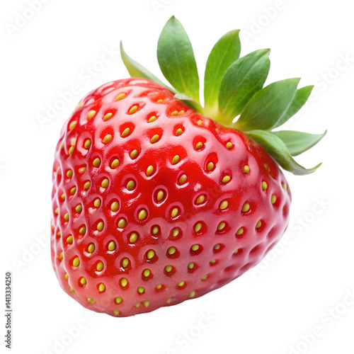 strawberry isolated on white background