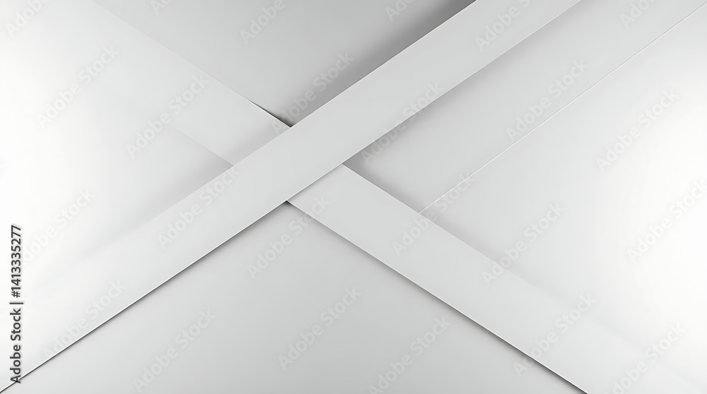 Abstract Geometric Artwork with Intersecting Diagonal Lines and Overlapping Shapes in Monochromatic Gray Tones, Minimalist Design with Smooth Texture and Gradient for Modern Visual Depth Abstract Geometric Artwork with Intersecting Diagonal Lines and Overlapping Shapes in Monochromatic Gray Tones, Minimalist Design with Smooth Texture and Gradient for Modern Visual Depth