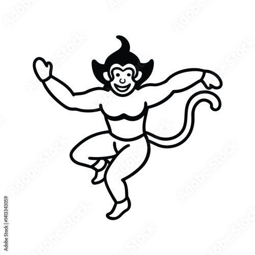 Wallpaper Mural Hanuman in Flight Torontodigital.ca