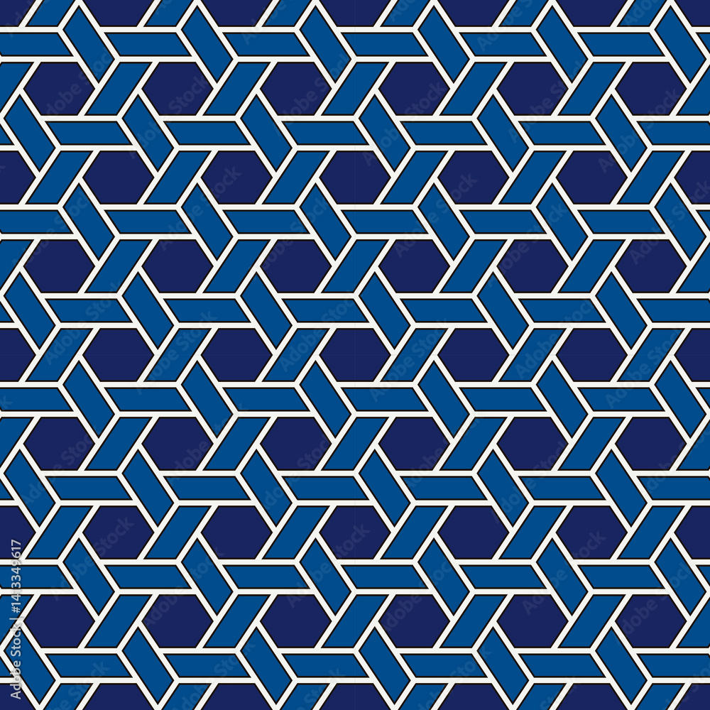 Hexagonal seamless pattern. Mosaic tiles. Honeycomb surface print. Wicker background. Flooring image. Vector ornament. Geometric abstract. Geometrical wallpaper. Hexagonal seamless pattern. Mosaic tiles. Honeycomb surface print. Wicker background. Flooring image. Vector ornament. Geometric abstract. Geometrical wallpaper.