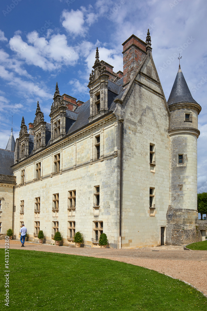 Château d'Amboise, Indre-et-Loire département, Loire Valley, France Château d'Amboise, Indre-et-Loire département, Loire Valley, France
