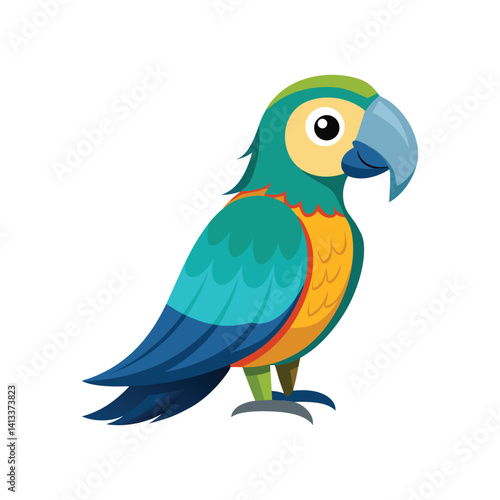 blue and yellow macaw