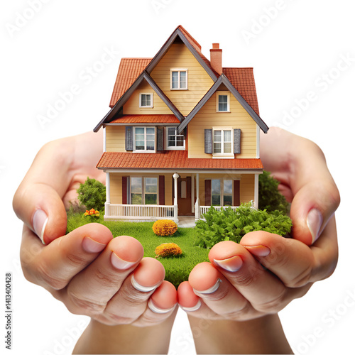 house in hands