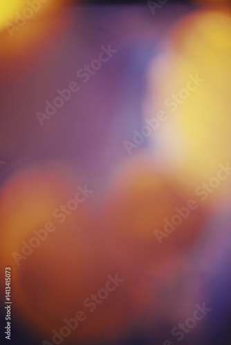 gradient background, free space, gold, purple. Glowing light for cover, technology banner, web design