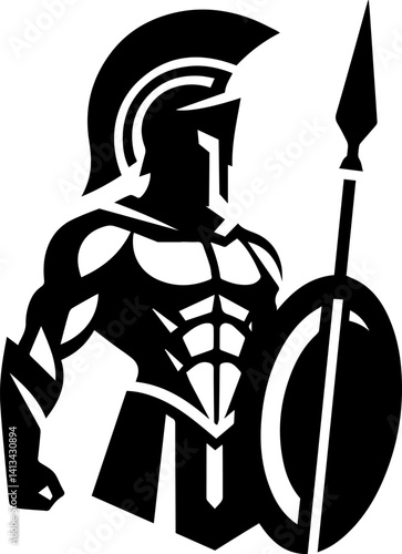 Spartan Helmet and Shield Design

