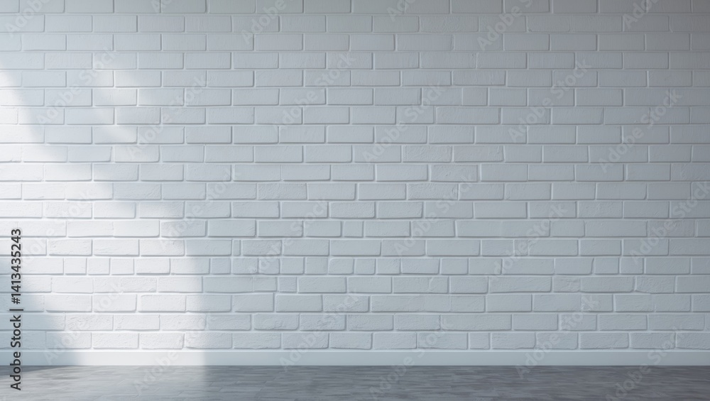 Backgrounds featuring white brick wall textures for interiors. Backgrounds featuring white brick wall textures for interiors.