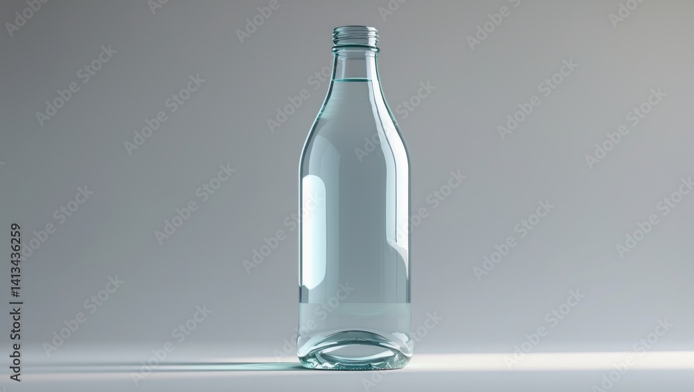 Mock-Up of Water Bottle Mock-Up of Water Bottle
