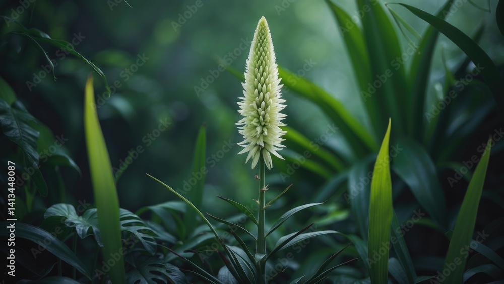 Wild Uraria plants