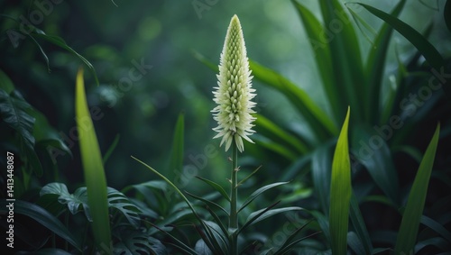 Obraz na płótnie Wild Uraria plants w salonie