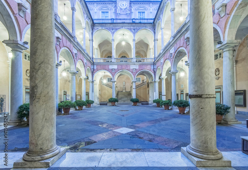 Italy, Liguria. Genoa. City Hall (Palazzo Doria Tursi)