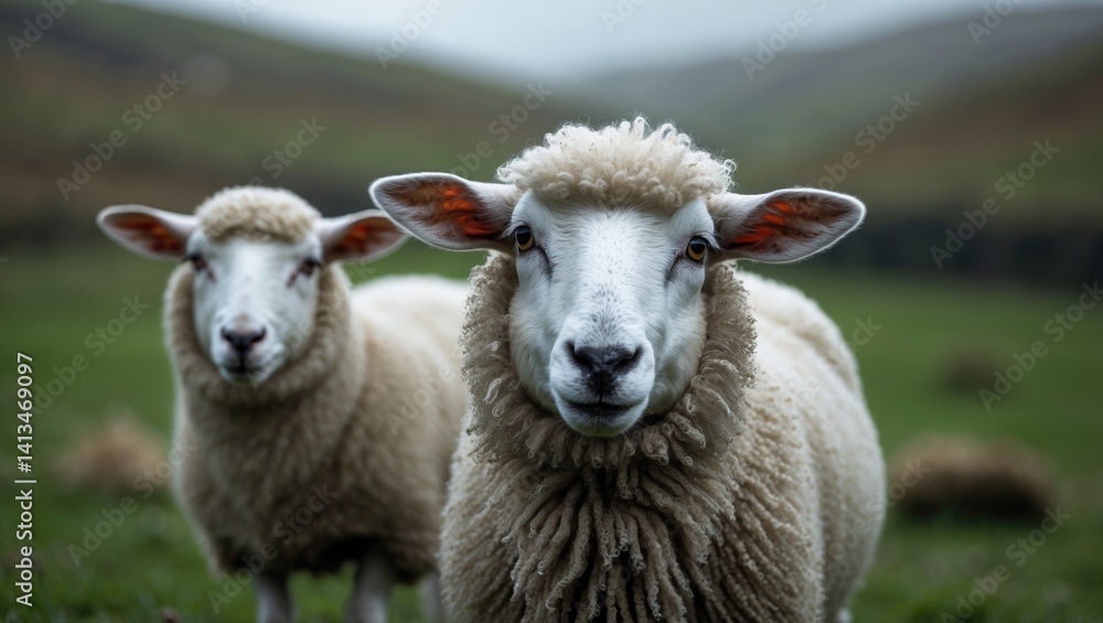 Charming Sheep in Dingle Charming Sheep in Dingle