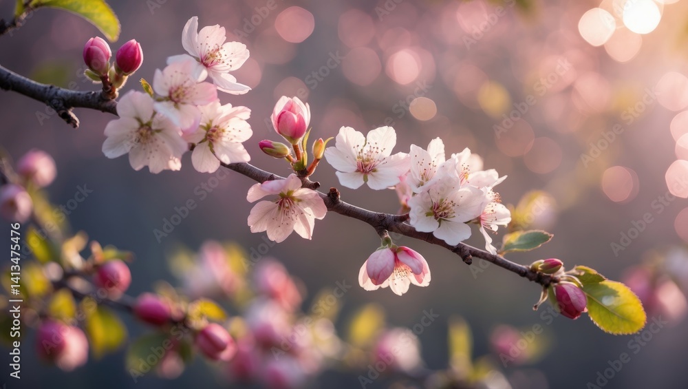 Apple Blossom Branch Apple Blossom Branch