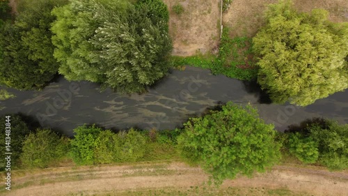 Views of England, drone and countryside