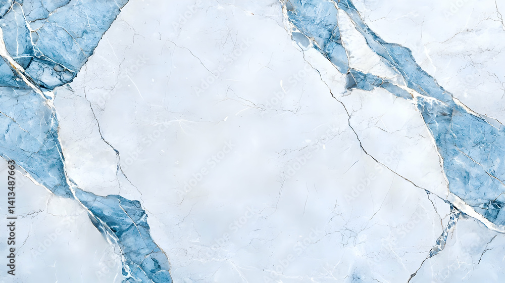 Naklejka premium Abstract blue and white texture background seamless pattern design