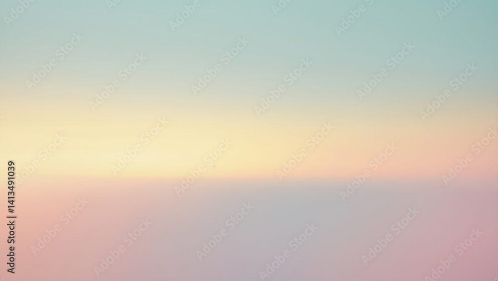 Sunset Against a Blurred Background Sunset Against a Blurred Background