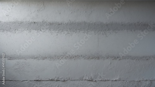Background of a concrete wall with a rough surface painted in greyish white.
