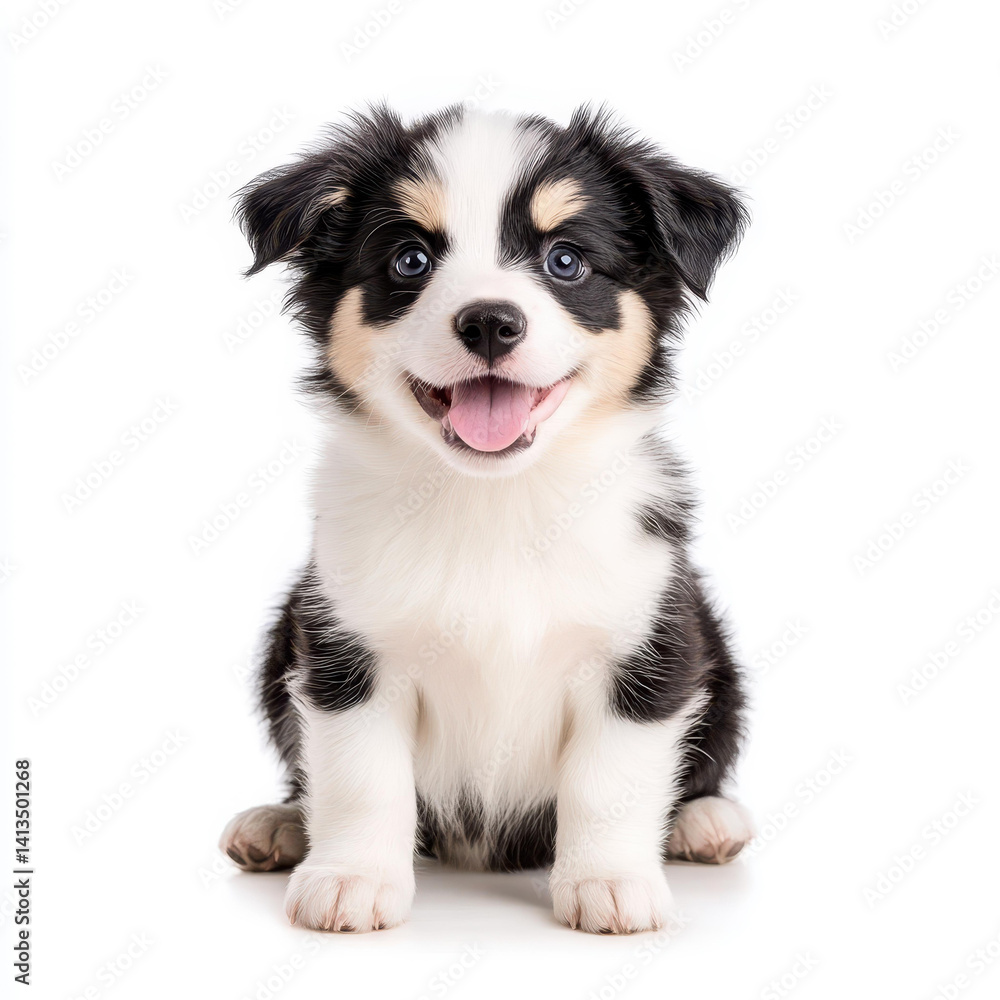 Adorable puppy Border Collie, pure joy and energy, perfect for families and playtime. Meet your new furry friend today Adorable puppy Border Collie, pure joy and energy, perfect for families and playtime. Meet your new furry friend today