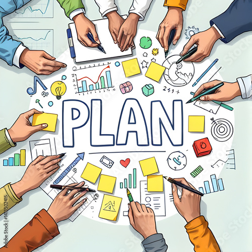 Business Planning and Strategy Concept