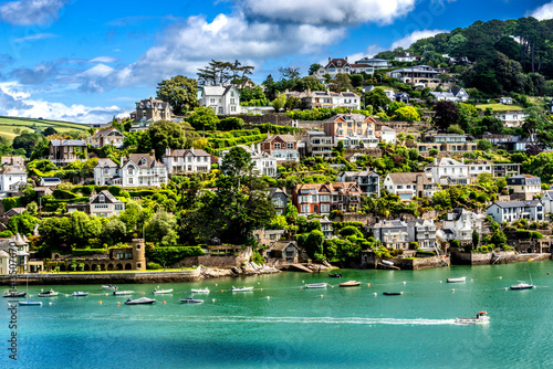 Tableau sur toile Small boat, Dartmouth, Kingswear, Devon, England.