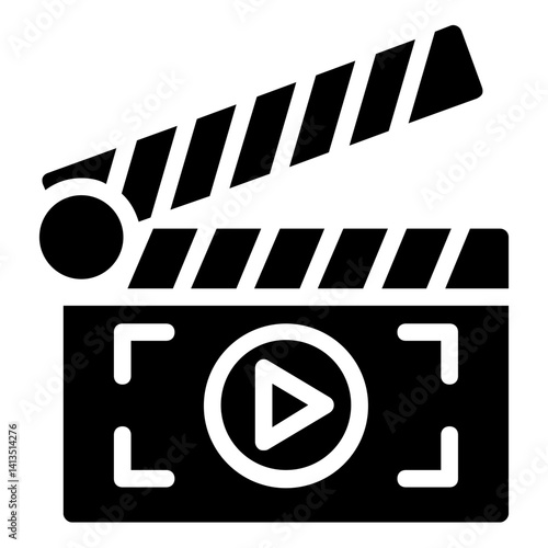 clapperboard icon
