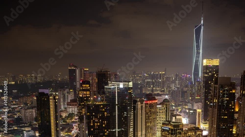 Wallpaper Mural Kuala Lumpur skyline from a high vantage point  Torontodigital.ca