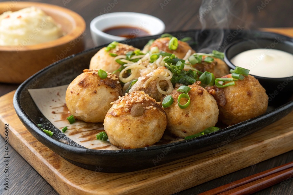 Fototapeta premium Japanese Takoyaki