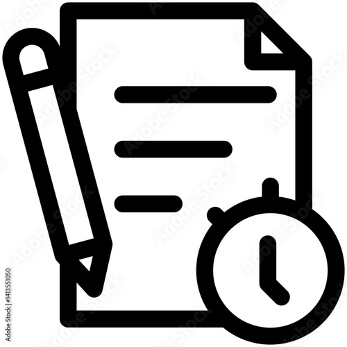 Service Level Agreement  Icon