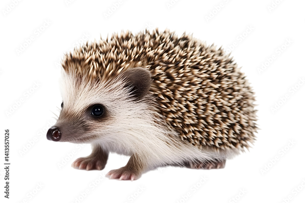 Isolated Hedgehog Photo On Transparent Background Cute Spiky Mammal Isolated Hedgehog Photo On Transparent Background Cute Spiky Mammal
