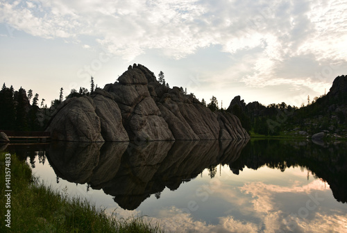 Gorgeous Views of Rock Formations in Sylvan Lake