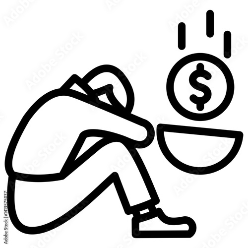 Poverty Icon