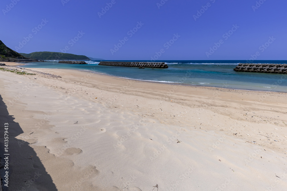 Obraz premium 奄美大島 佐仁集落 