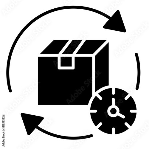 Product Lifecycle  Icon Element For Design
