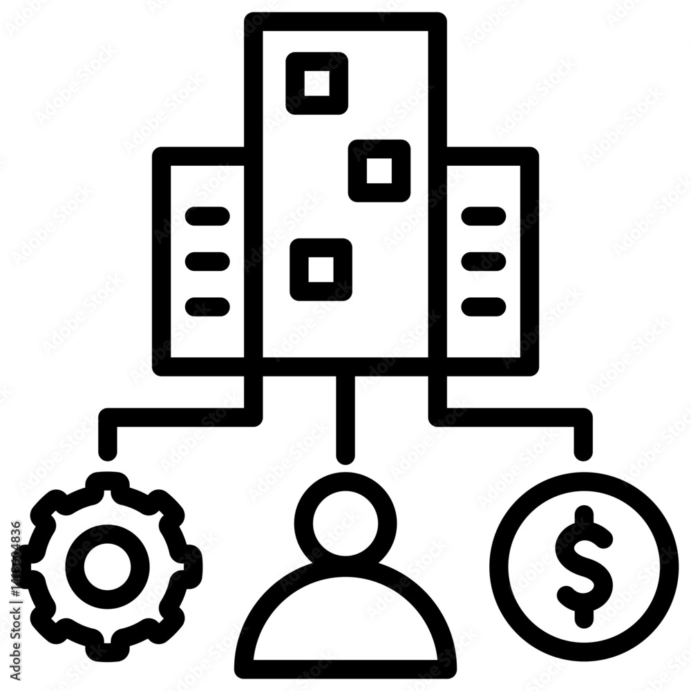 Company Department Icon