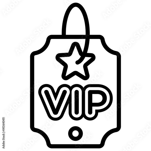 Vip Pass Icon