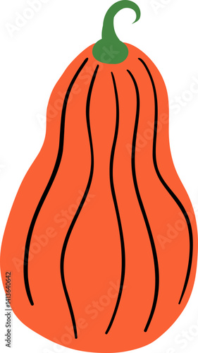 Pear-Shaped Squash with Curves