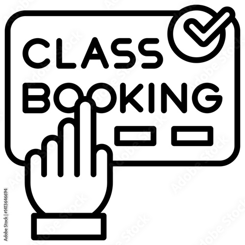 Class Booking Icon