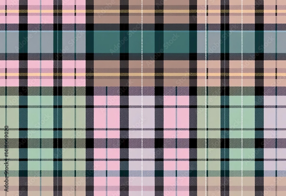 Dark & pastel tartan plaid textile seamless pattern, ideal for birthday card, fabric, packaging, wallpaper, tartan Dark & pastel tartan plaid textile seamless pattern, ideal for birthday card, fabric, packaging, wallpaper, tartan