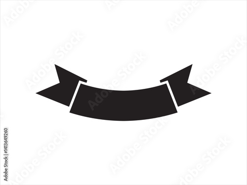 Wallpaper Mural Ribbons, Badge, Decoration, Label icon vector isolated white Torontodigital.ca