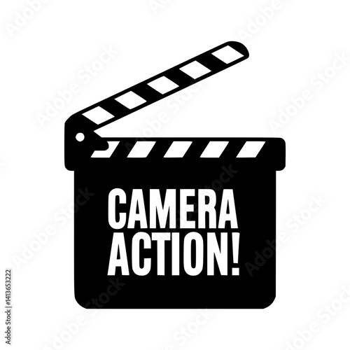Camera Action Icon - Film Production