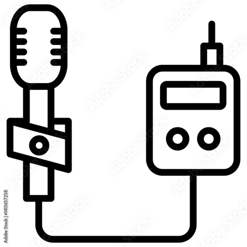Lavalier Mic Icon